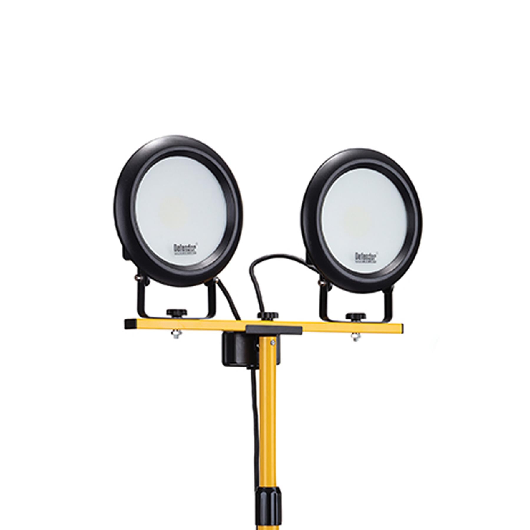 Defender DF4000 Twin Head LED Site Light 110V Powerful energy saving
