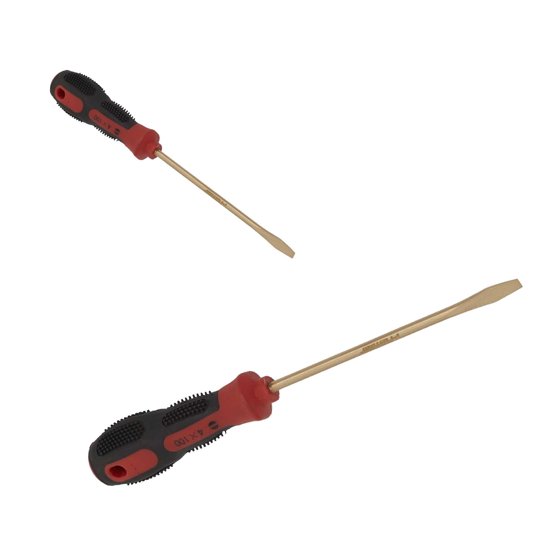 Screwdriver Slotted 4 x 100mm - Non-Sparking. NS093 Sealey