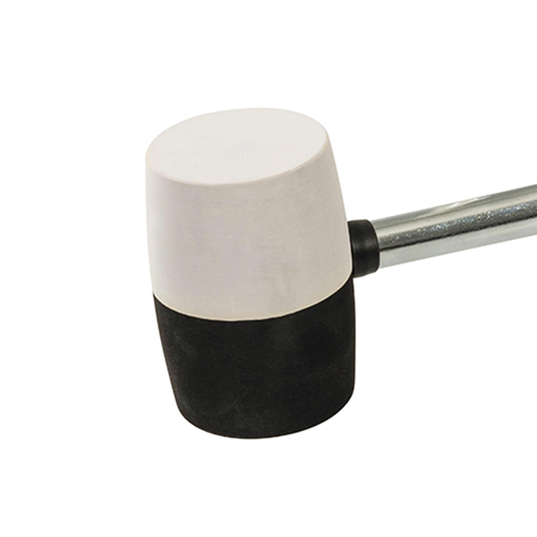 Combination Rubber Mallet - 32Oz (907G) Twin Rubber Head Tubular Steel Shaft