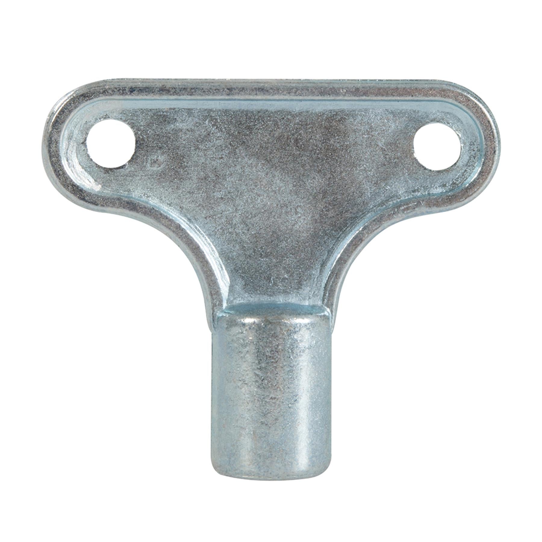 Radiator Bleed & Vent Key 4Pk Zinc Alloy For Bleeding And Draining