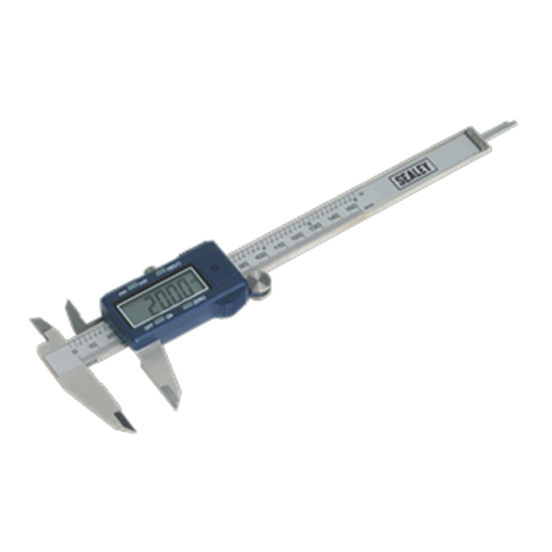 Sealey Digital Vernier Caliper 0-150mm(0-6")