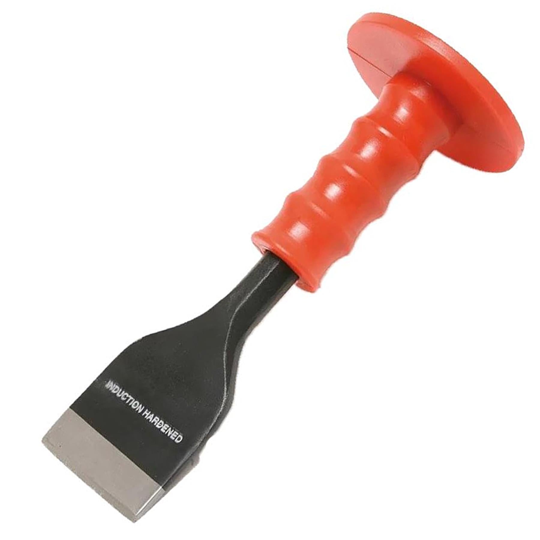 Professional 2 1/4" Bolster With Rubber Guard For Cutting Stone Slabs Brickwork