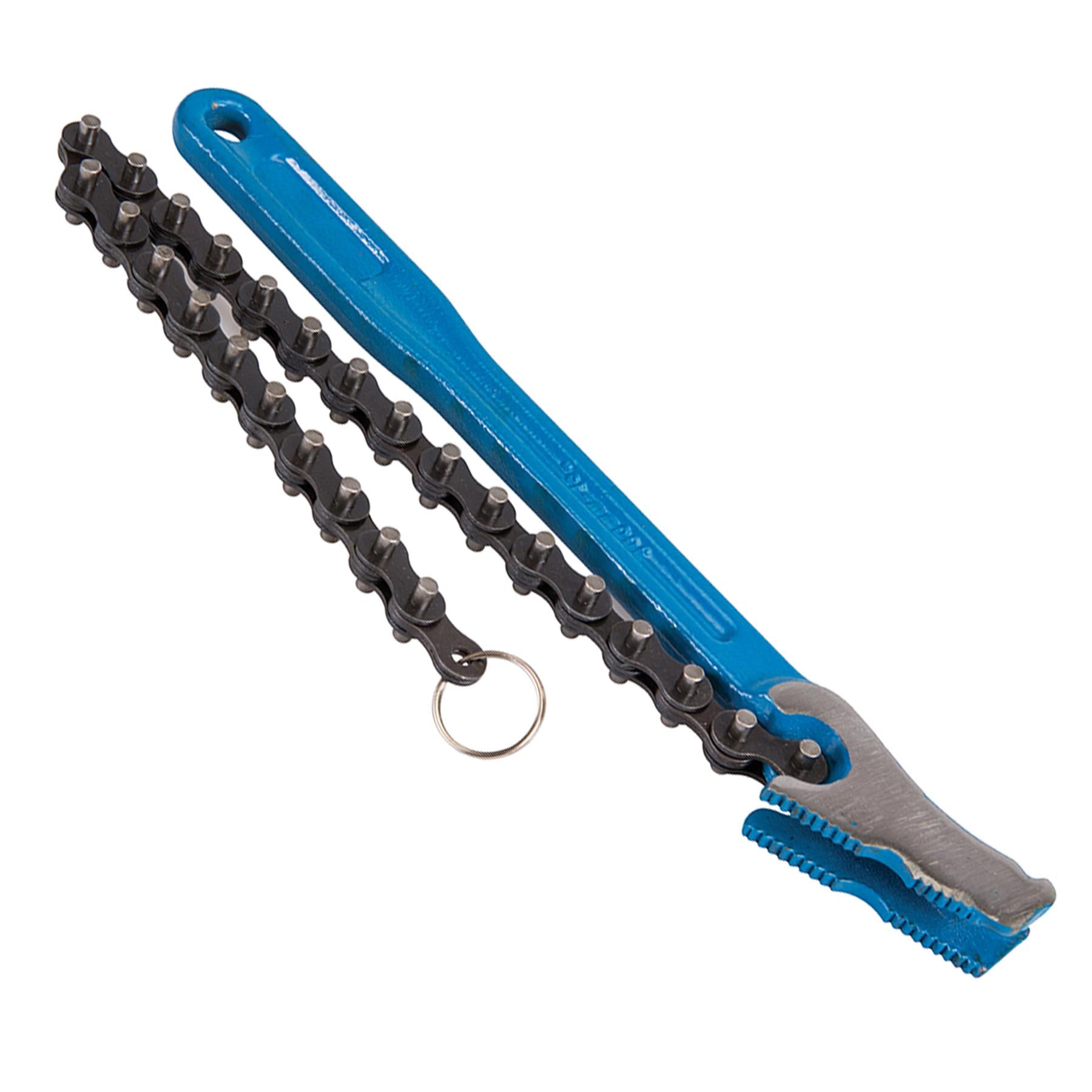 Chain Wrench 300 X 120mm Plumbing Tool Double-Jaw Design For Close-Quarter Work