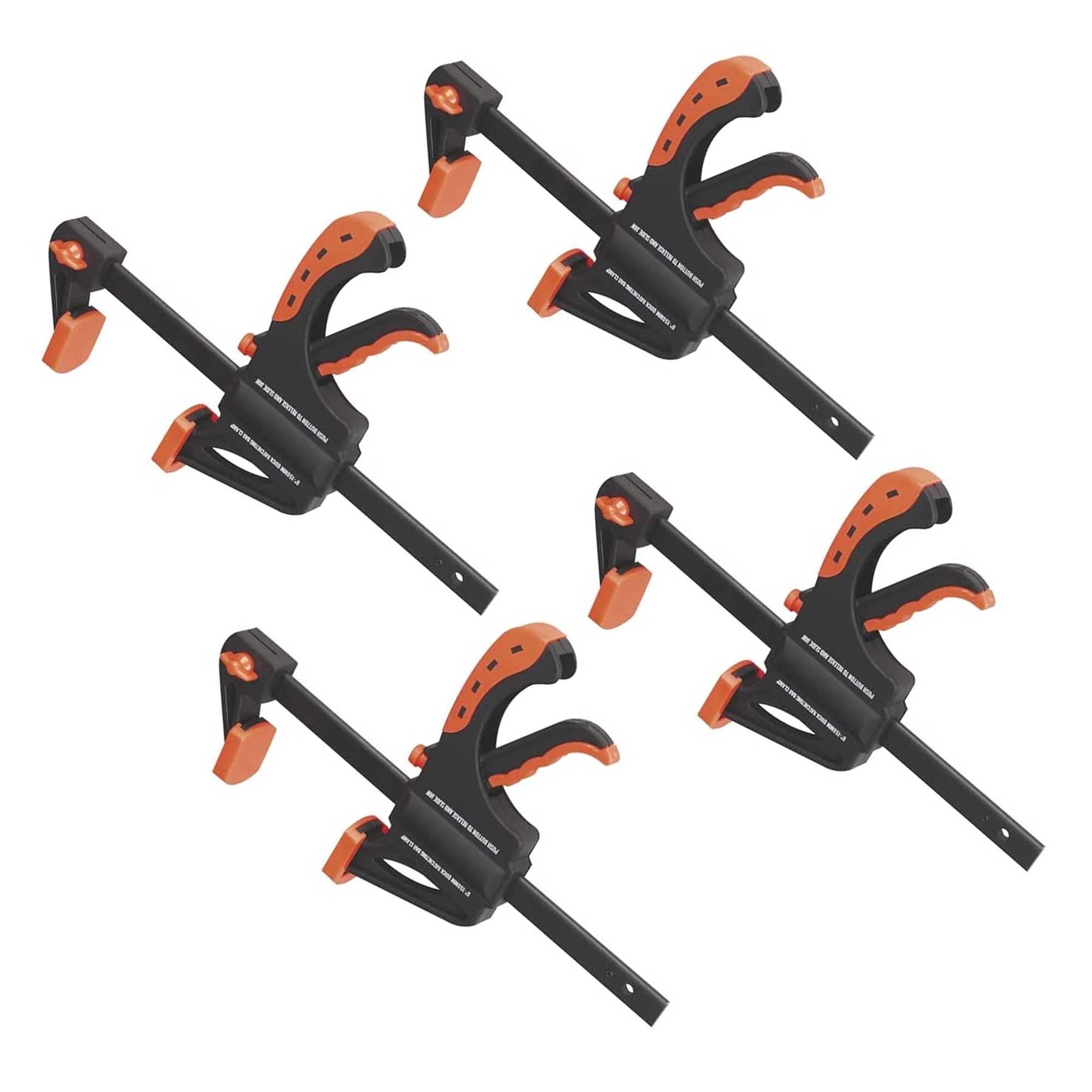 Sealey Ratchet Bar Clamp 150mm 4pc Set