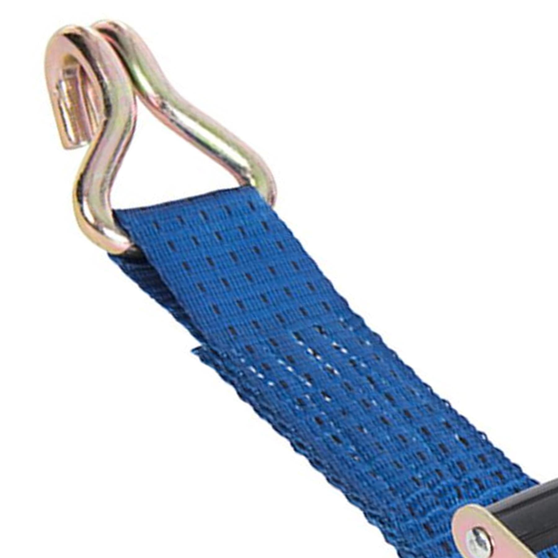 Ratchet Tie Down Strap J-Hook 8M X 50mm Rated 1700Kg Capacity 4750Kg