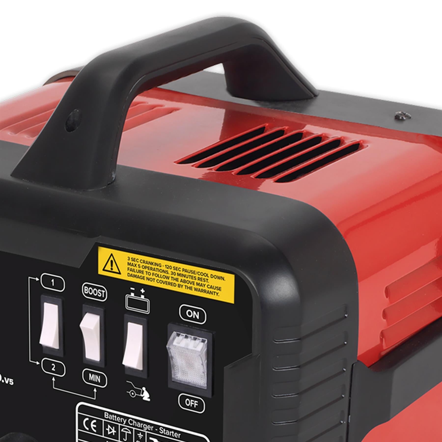 Sealey Starter/Charger 180/40A 12/24V 230V