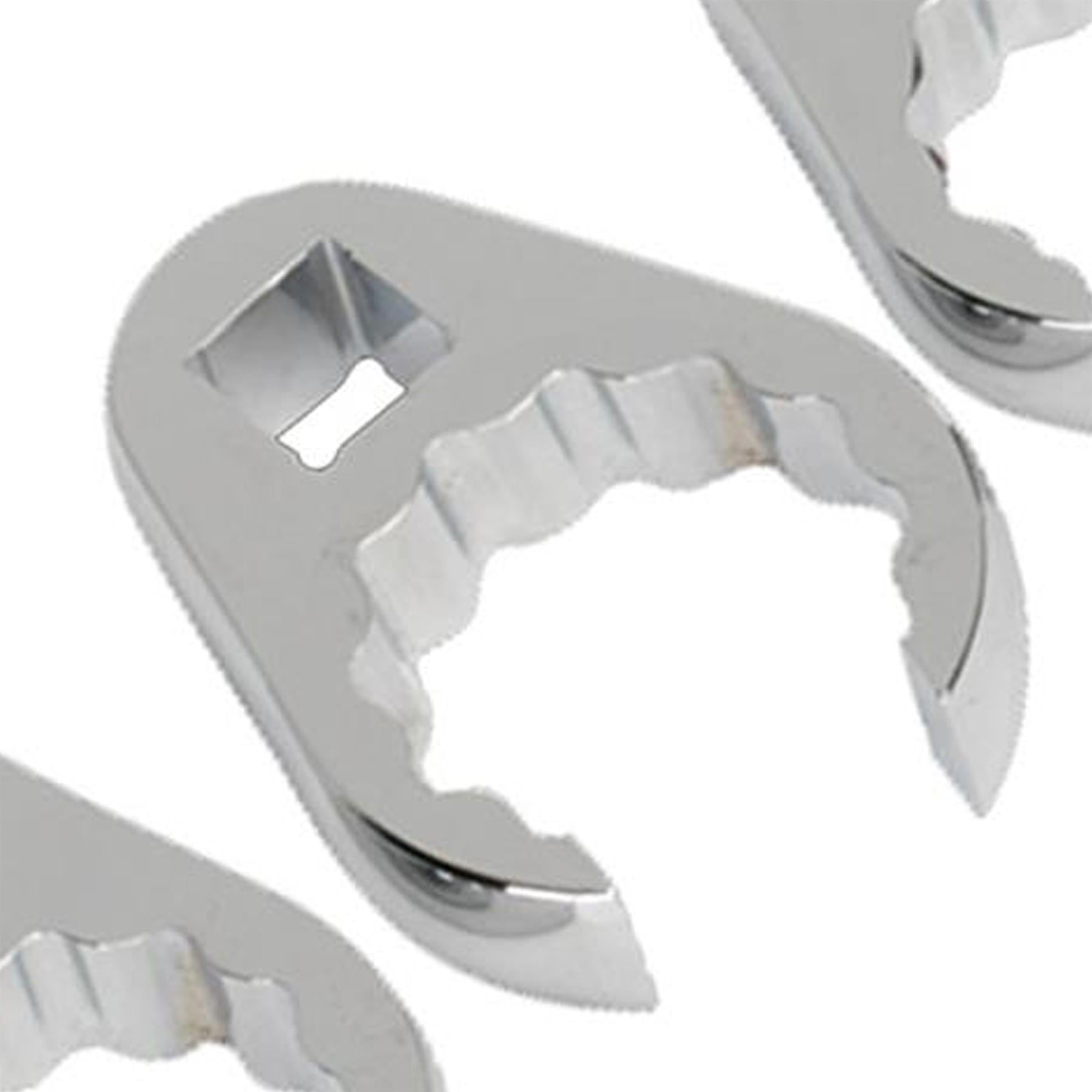 Sealey Crow's Foot Spanner Set 8pc 1/2"Sq Drive Metric