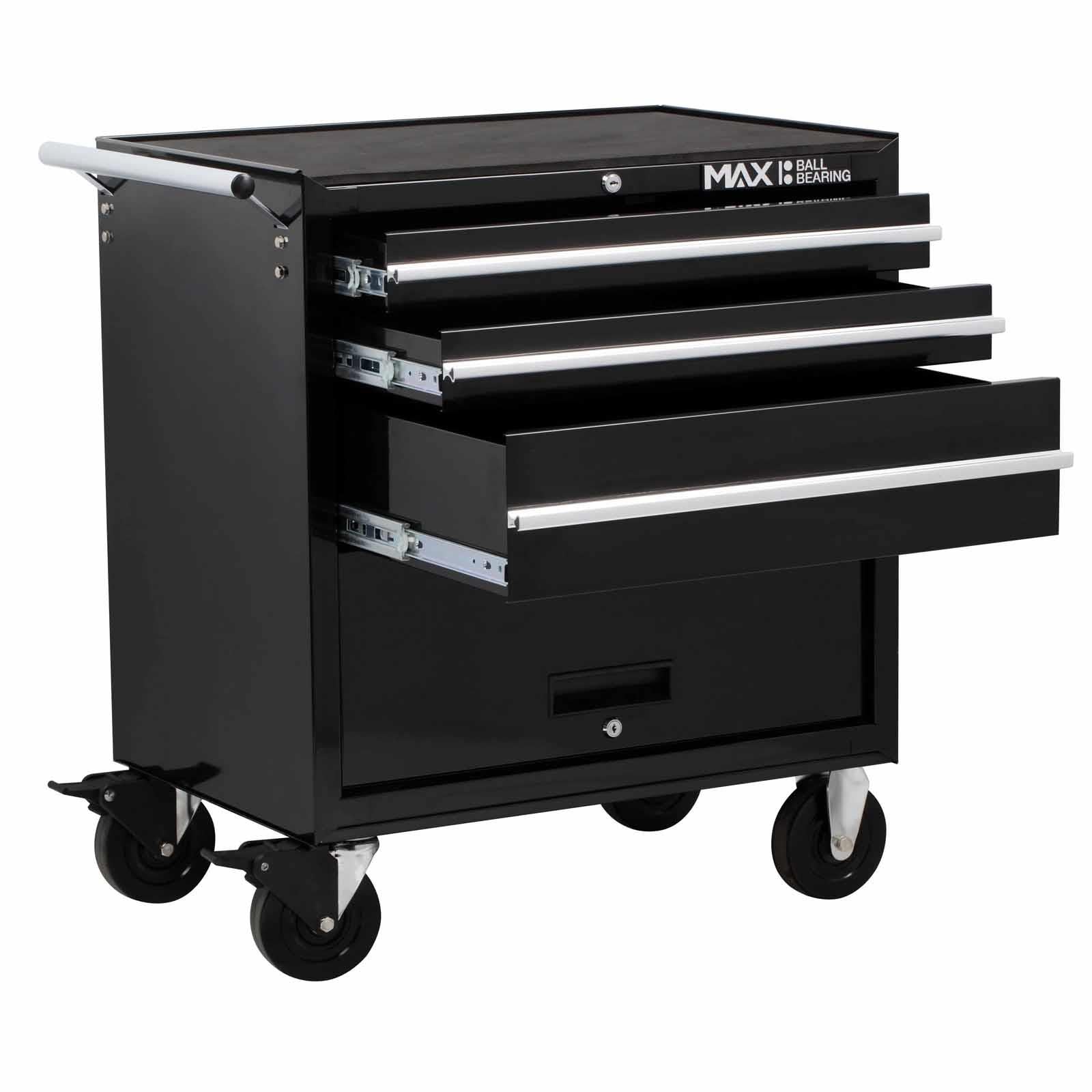 Professional 3 Drawer Rollaway Tools Cabinet Trolley