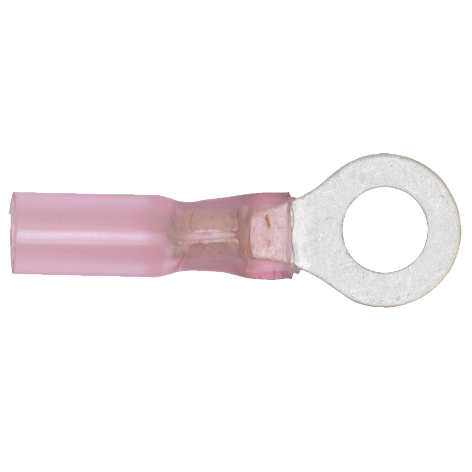 Sealey Heat Shrink Ring Terminal 5.3mm Red Pack of 25