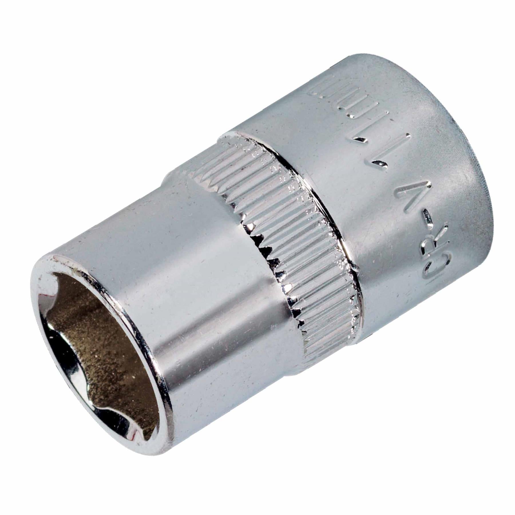 Wall Drive Socket 11mm 3/8"Sq Drive Fully Polished. Sealey