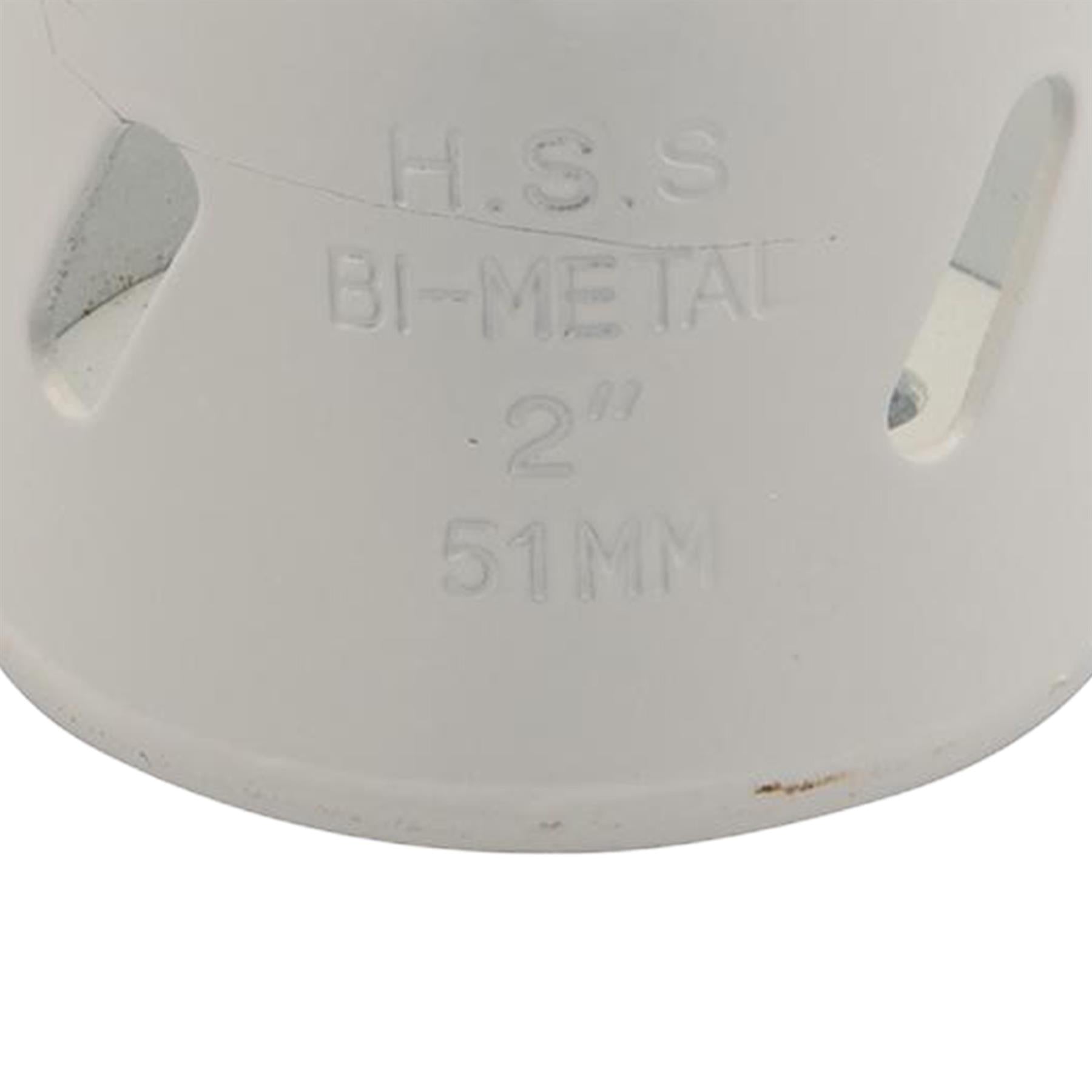 Heavy Duty Bi-Metal Holesaw 51mm Variable Pitch Steel Wood Metal Pvc Fast Clean