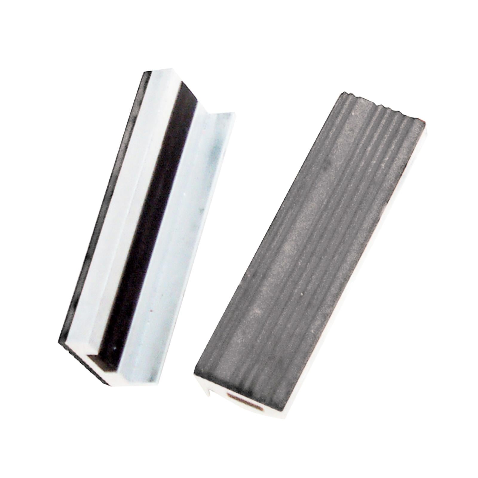 Soft Vice Jaws 100mm Non Marking Protection Woodwork Carpentry Magnetic Back