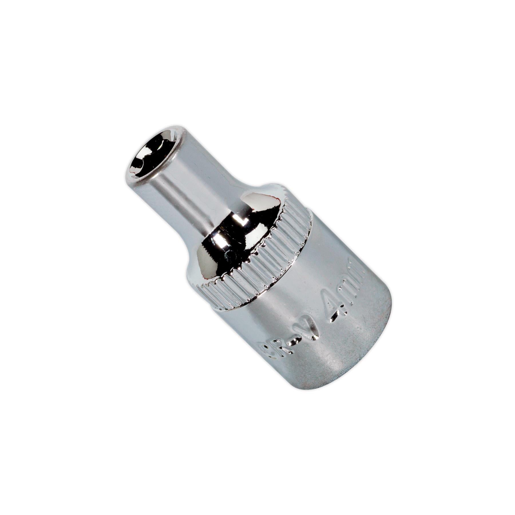 Sealey WallDrive Socket 4mm 1/4"Sq Drive Fully Polished