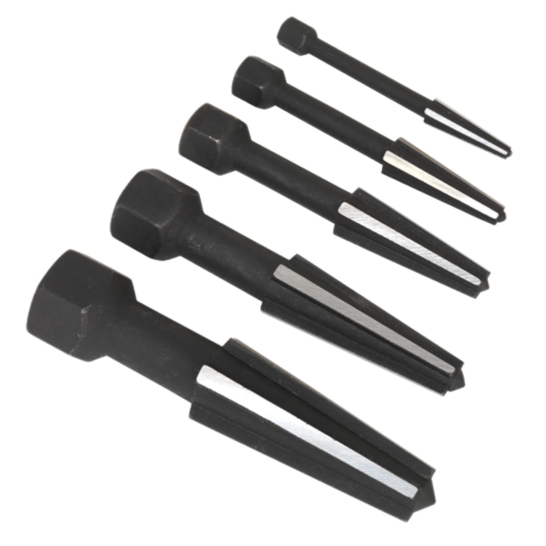 Sealey Screw Extractor Set 5pc Double Edge
