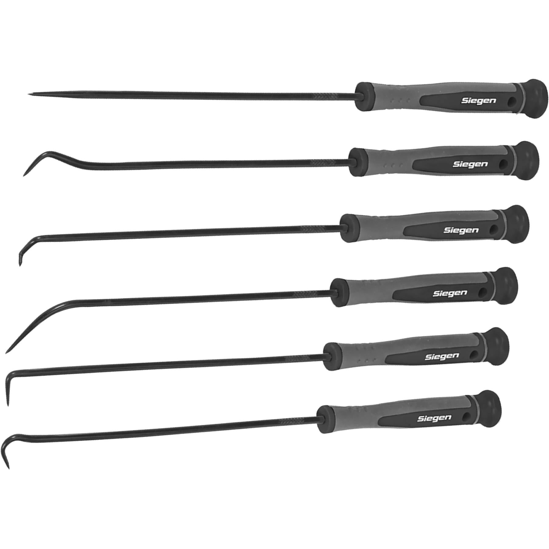 Sealey Pick & Hook Set 6pc Extra-Long