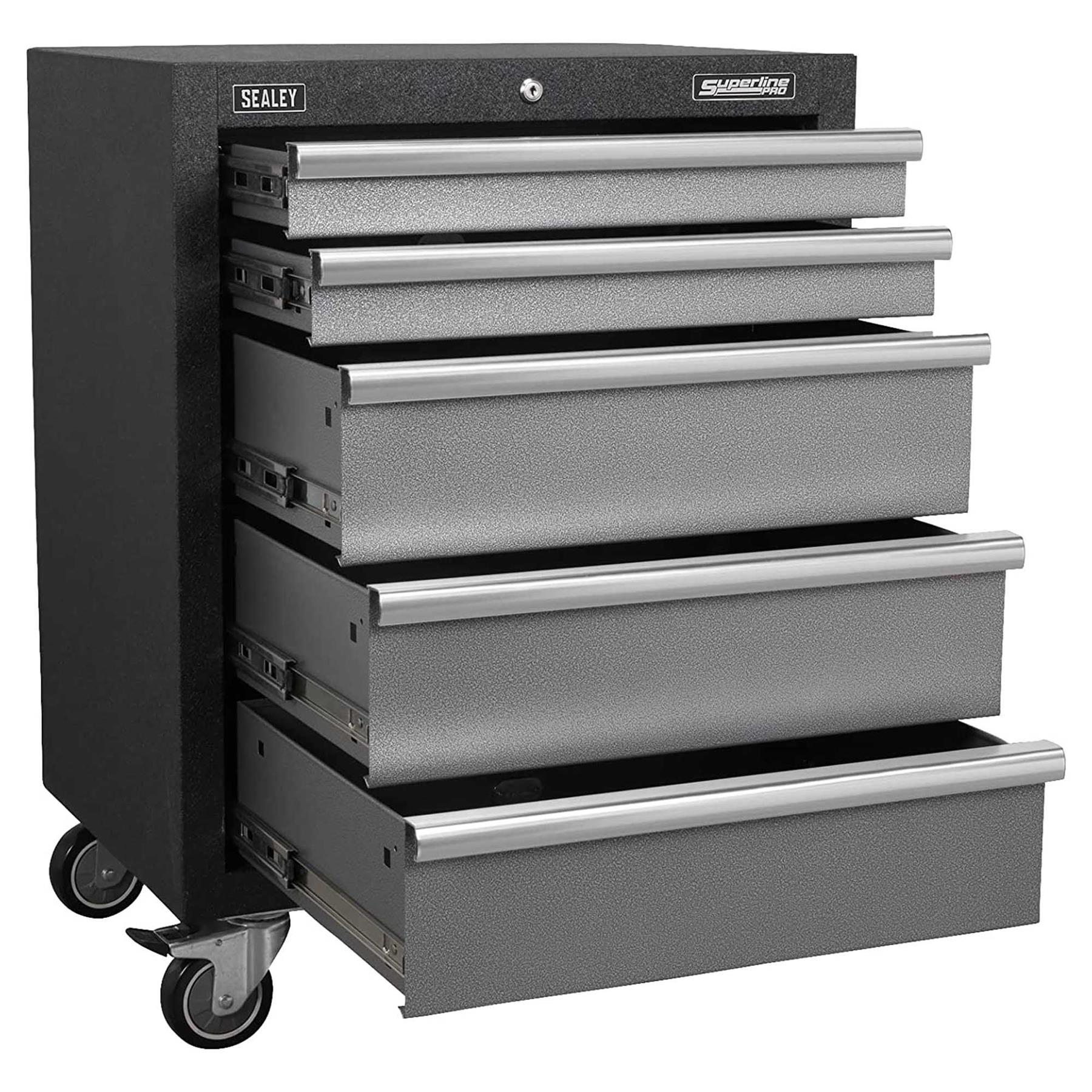 Sealey Superline Pro 4.9m Storage System - Stainless Worktop