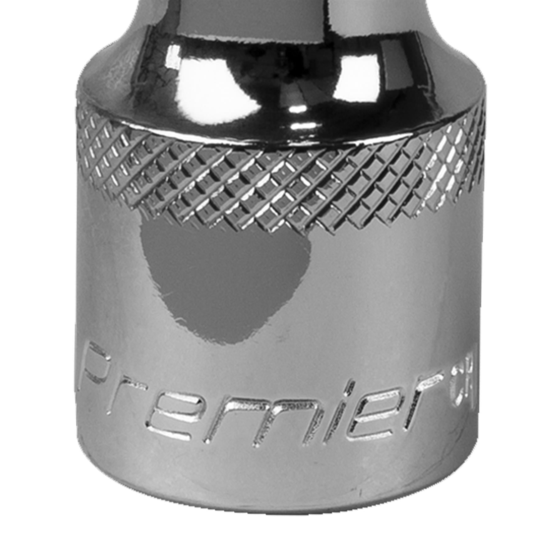 Sealey Spline Socket Bit M8 1/2"Sq Drive Chrome Vanadium steel