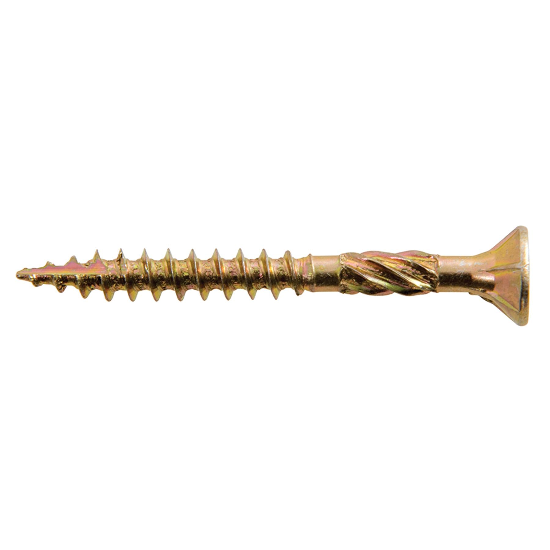 4x40mm Goldstar Advanced Screws Self Drilling Hard Soft Wood Chipboard Countersink 200PK