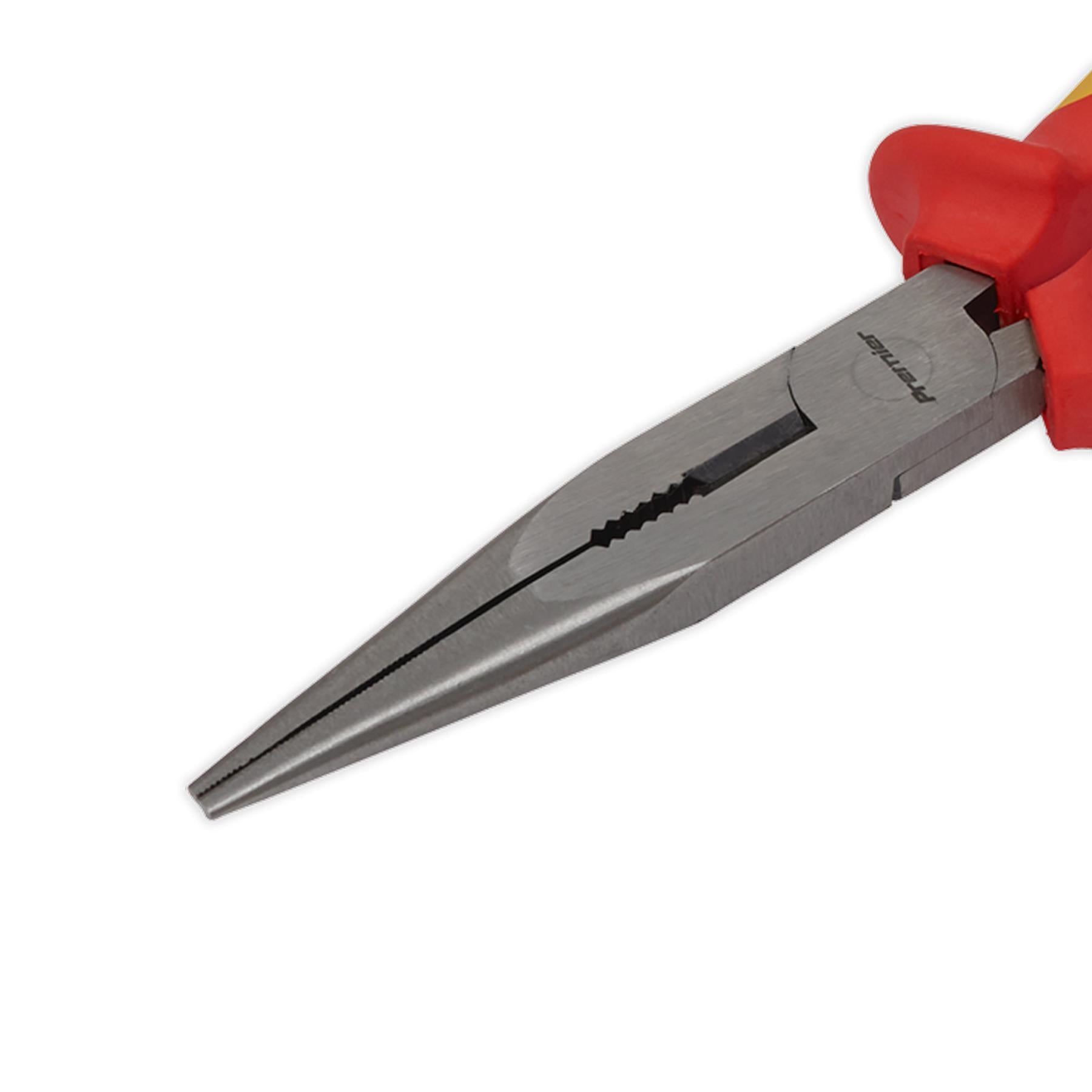 Sealey Long Nose Pliers 200mm VDE Approved