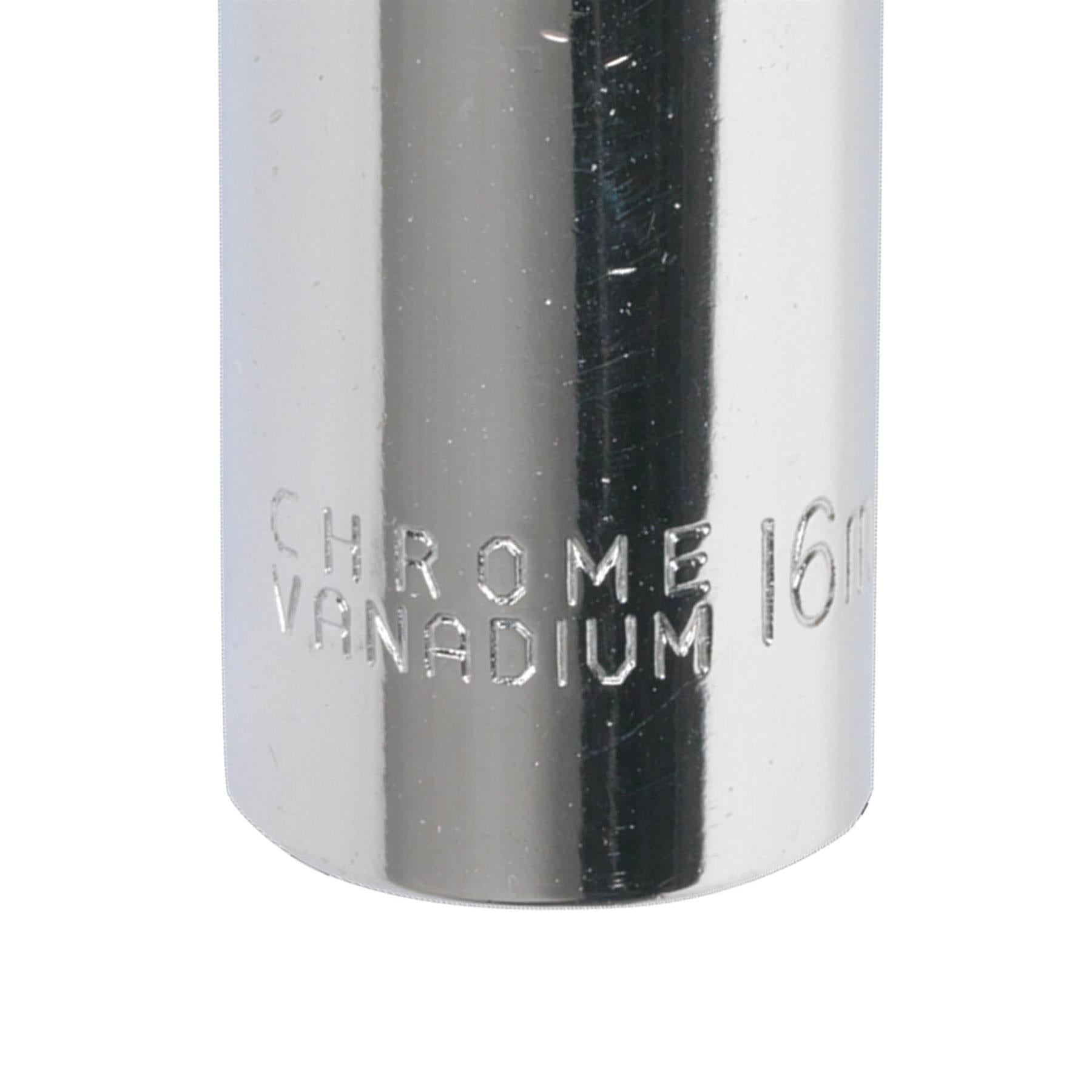 Sealey Spark Plug Socket 16mm 1/2"Sq Drive Magnetic