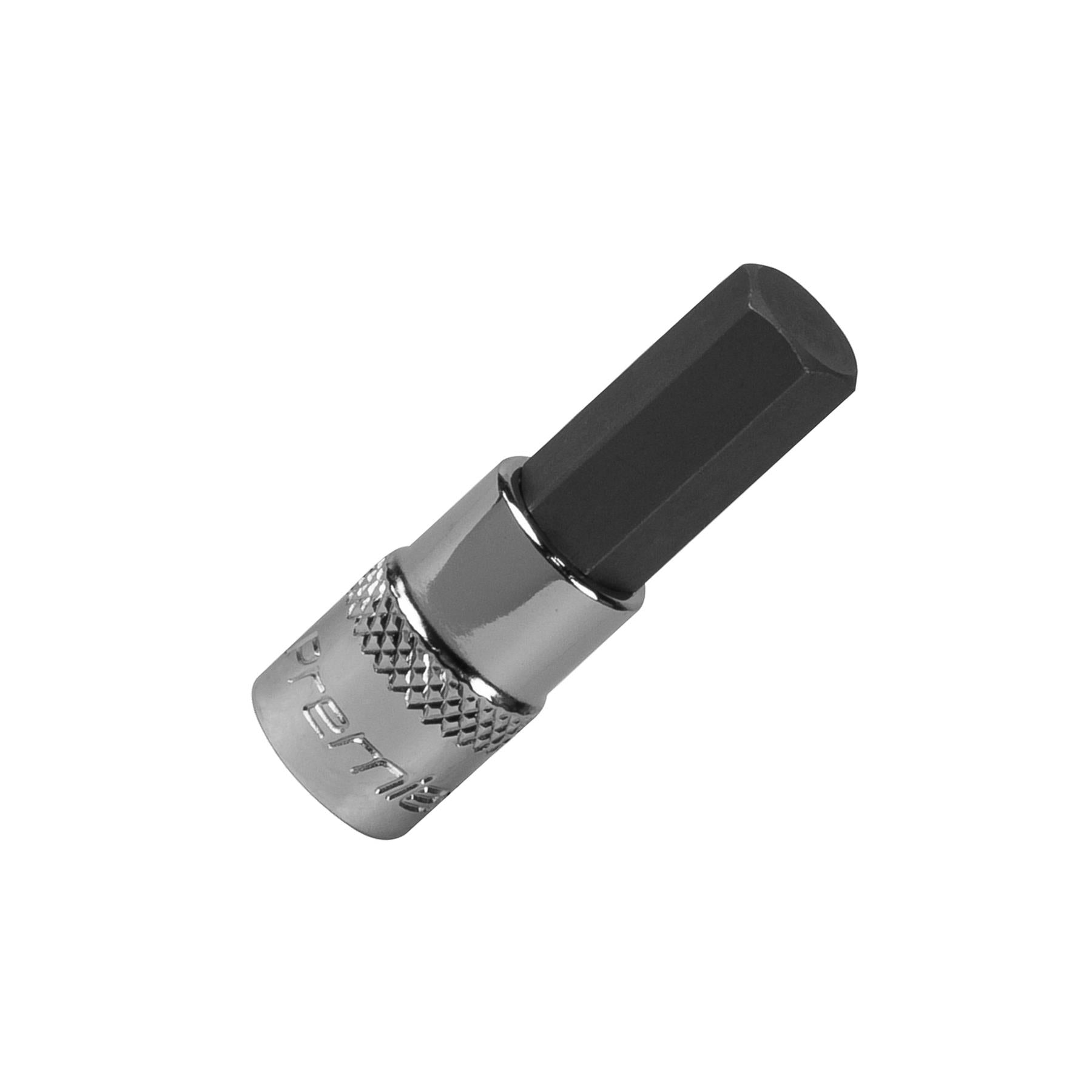 Sealey Hex Socket Bit 8mm 1/4"Sq Drive Chrome Vanadium Steel