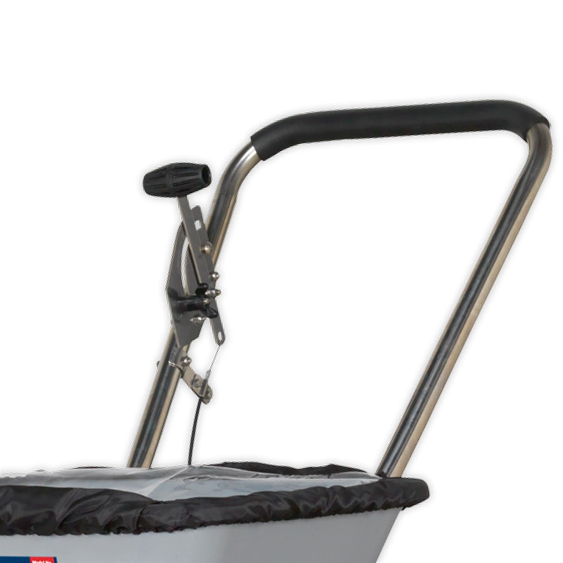 Sealey Stainless Steel Broadcast Salt Spreader 37kg Walk Behind