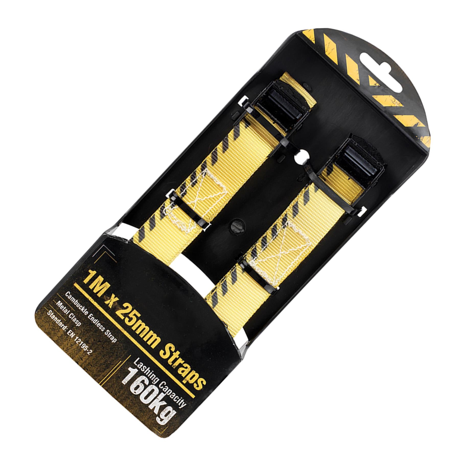 Van Vault Endless Strap 2Pk 1m x 25mm Flexible Polyester