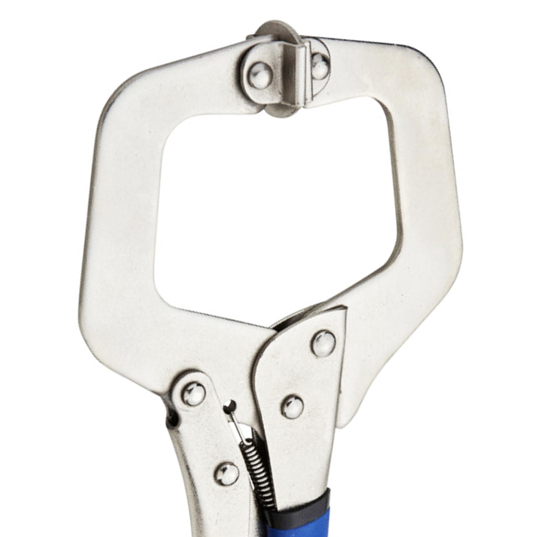 BlueSpot 280mm C Clamp Locking Mole Vise Grip Pliers Welding & Metal Work 11"