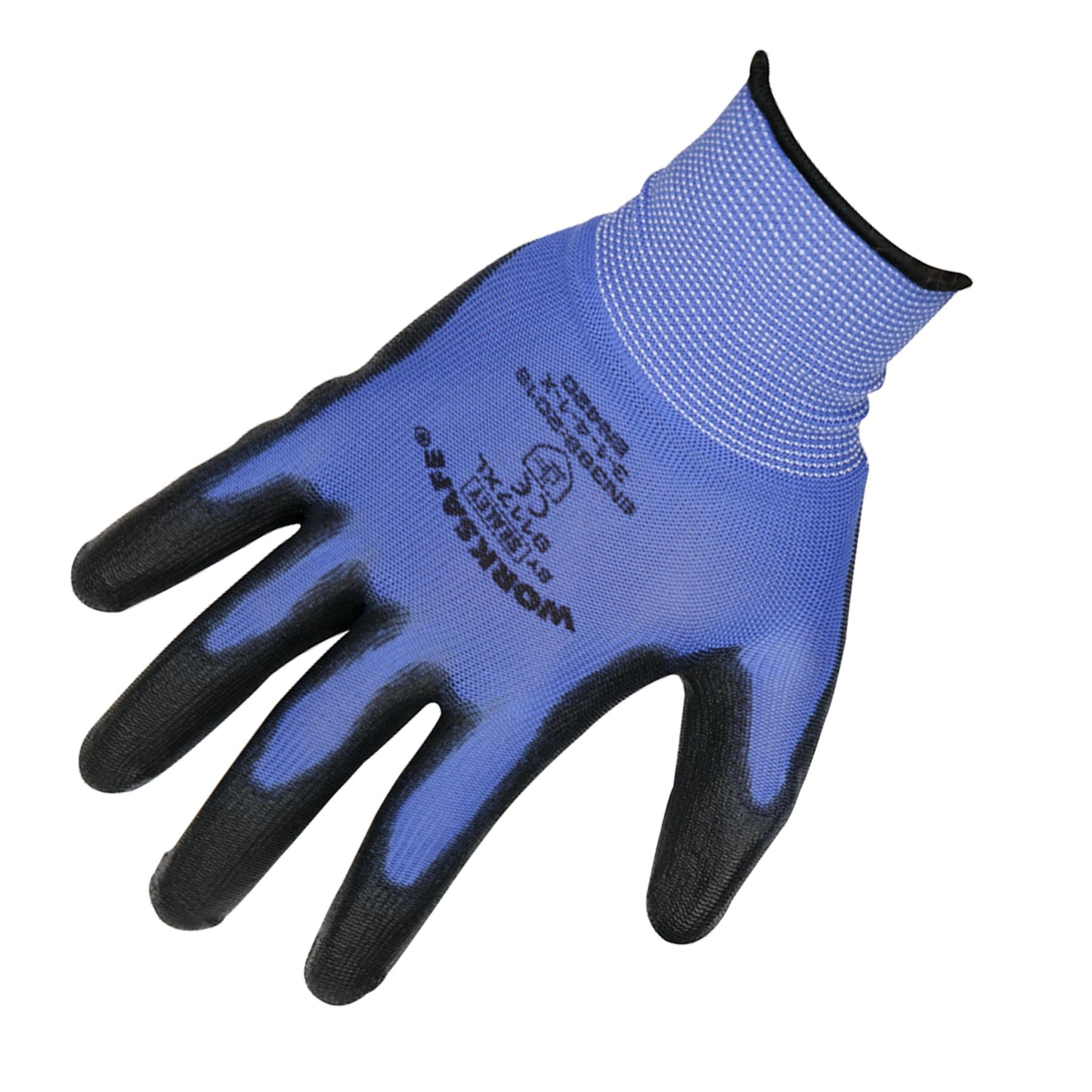 Sealey Flexible Lightweight Precision Work Safety Grip Gloves X-Large Pair