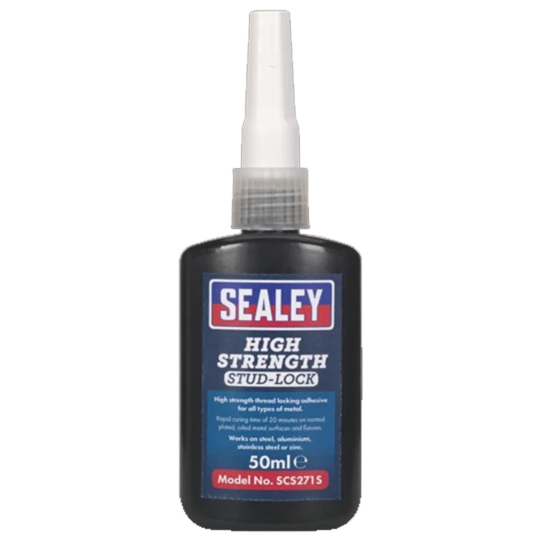 Sealey Stud Lock High Strength 50ml Pack of 12