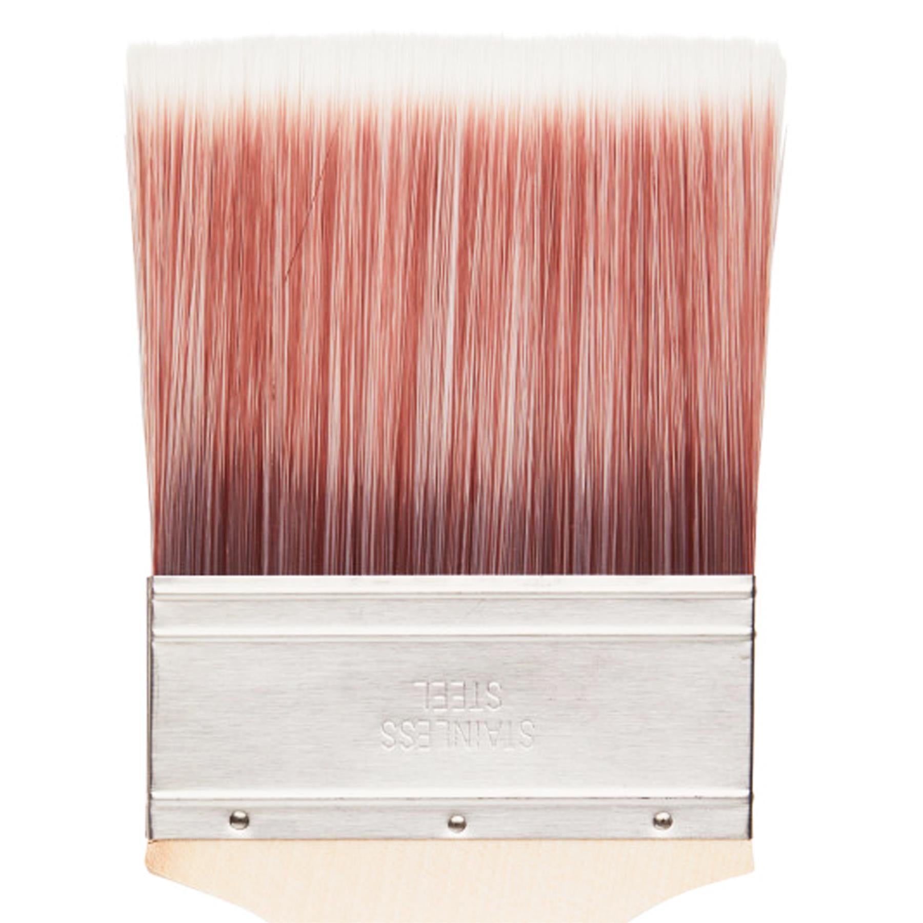 BlueSpot 4" (100mm) Synthetic Paint Brush With Wooden Handle