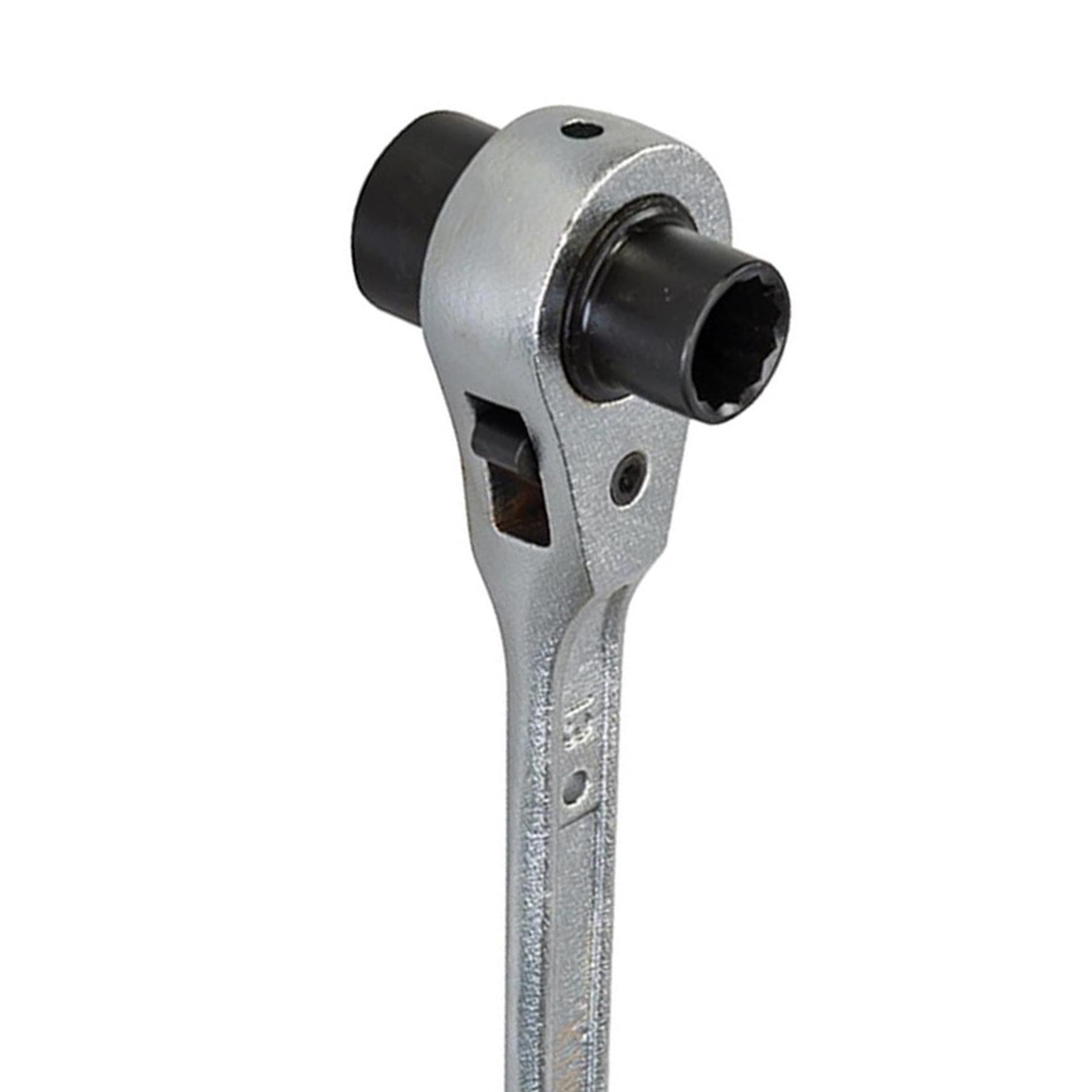 King Dick Heavy Duty Ratchet Podger Scaffolding Spanners 17 x 19mm Metric Heads