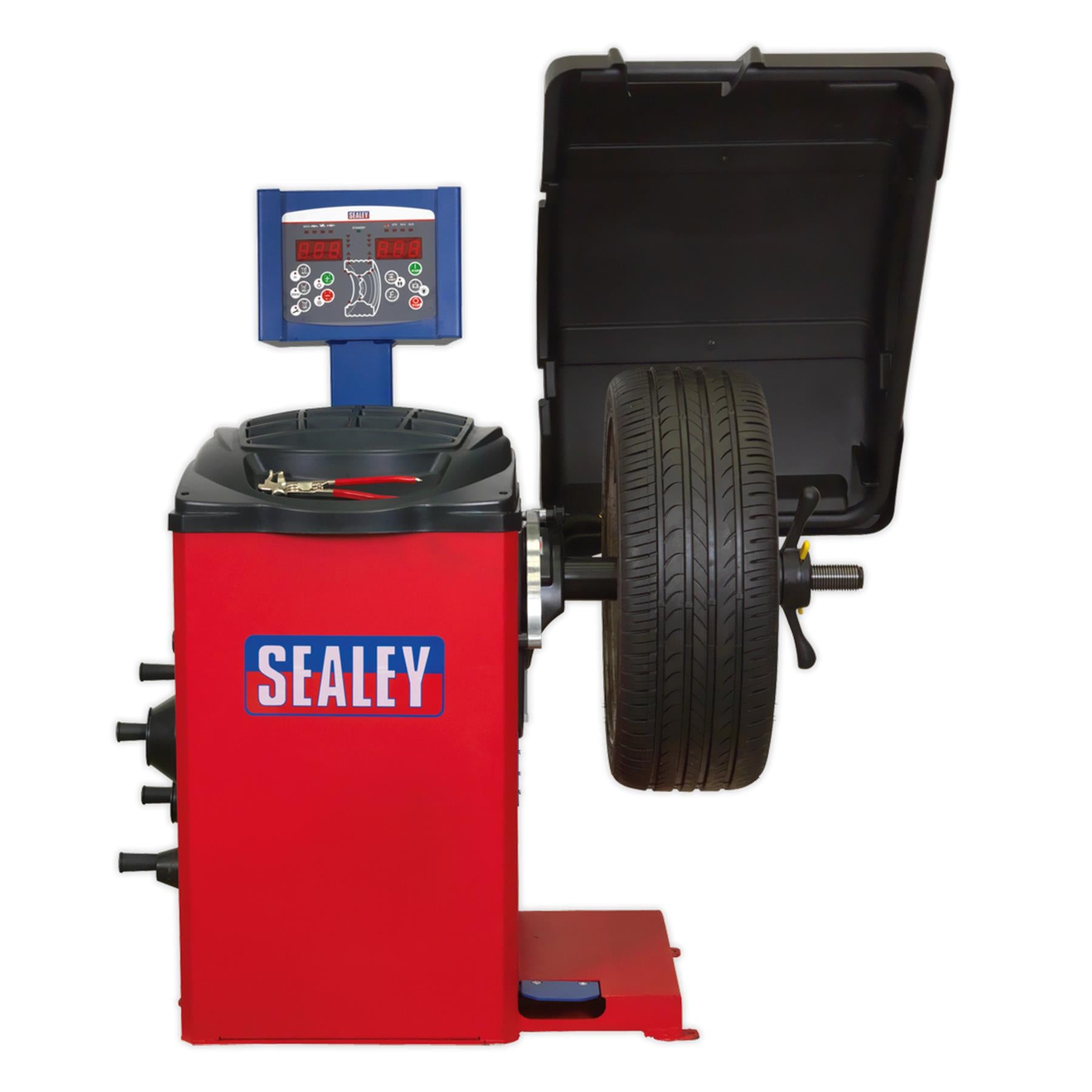 Sealey Wheel Balancer - Semi-Automatic Standby Mode Quick Release