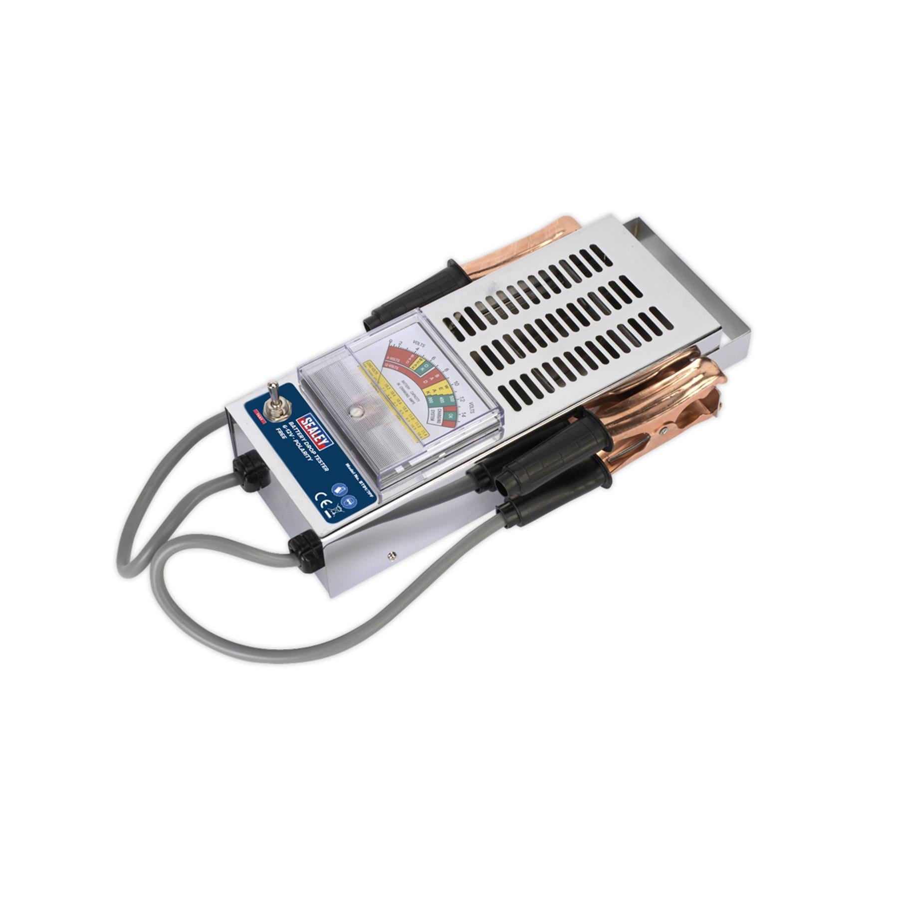 Sealey Professional Battery Drop Tester 6/12V - Polarity Free
