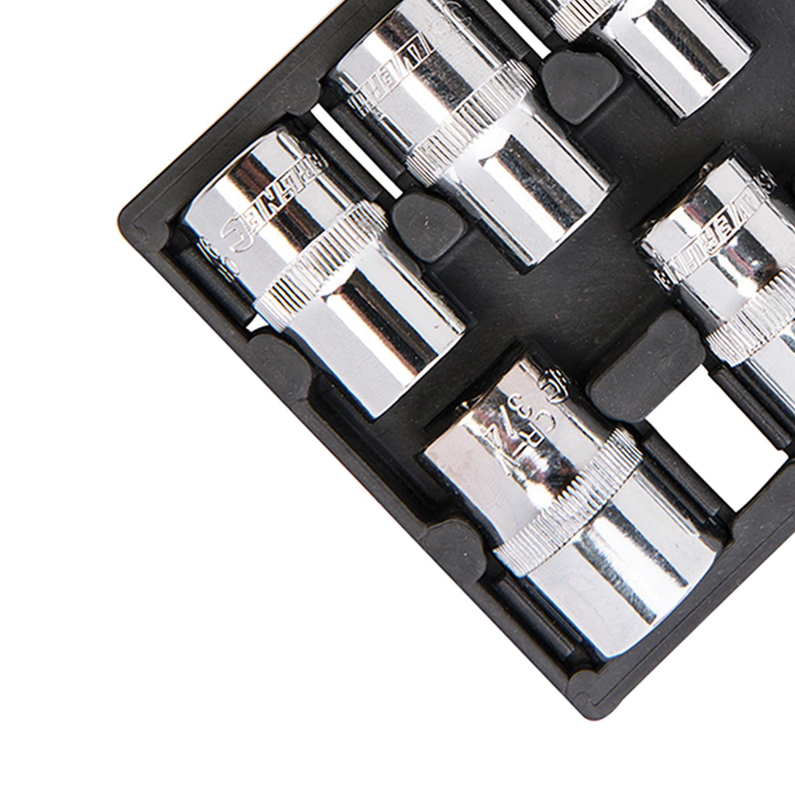 7Pce Socket Set 1/2" Drive Imperial 3/8" - 3/4" Chrome Vanadium Quality