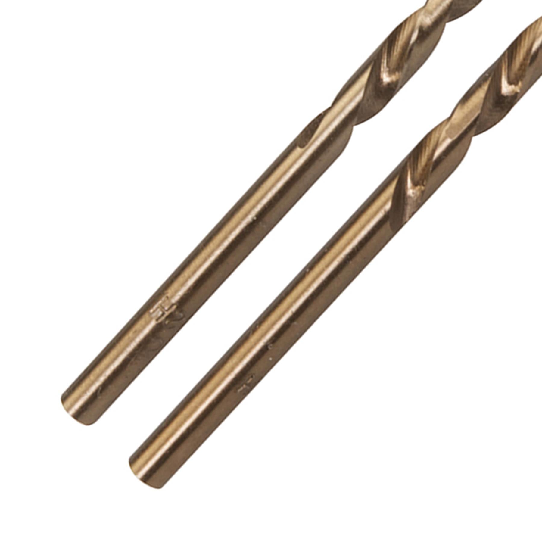 Cobalt Drill Bits HSS Ground Flute Professional Sizes 3.5mm