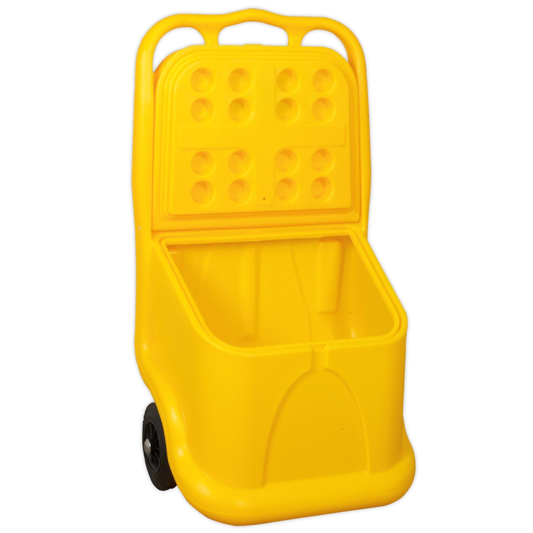 Sealey Grit/Salt Mobile Storage Cart 75ltr Winter Country Ice