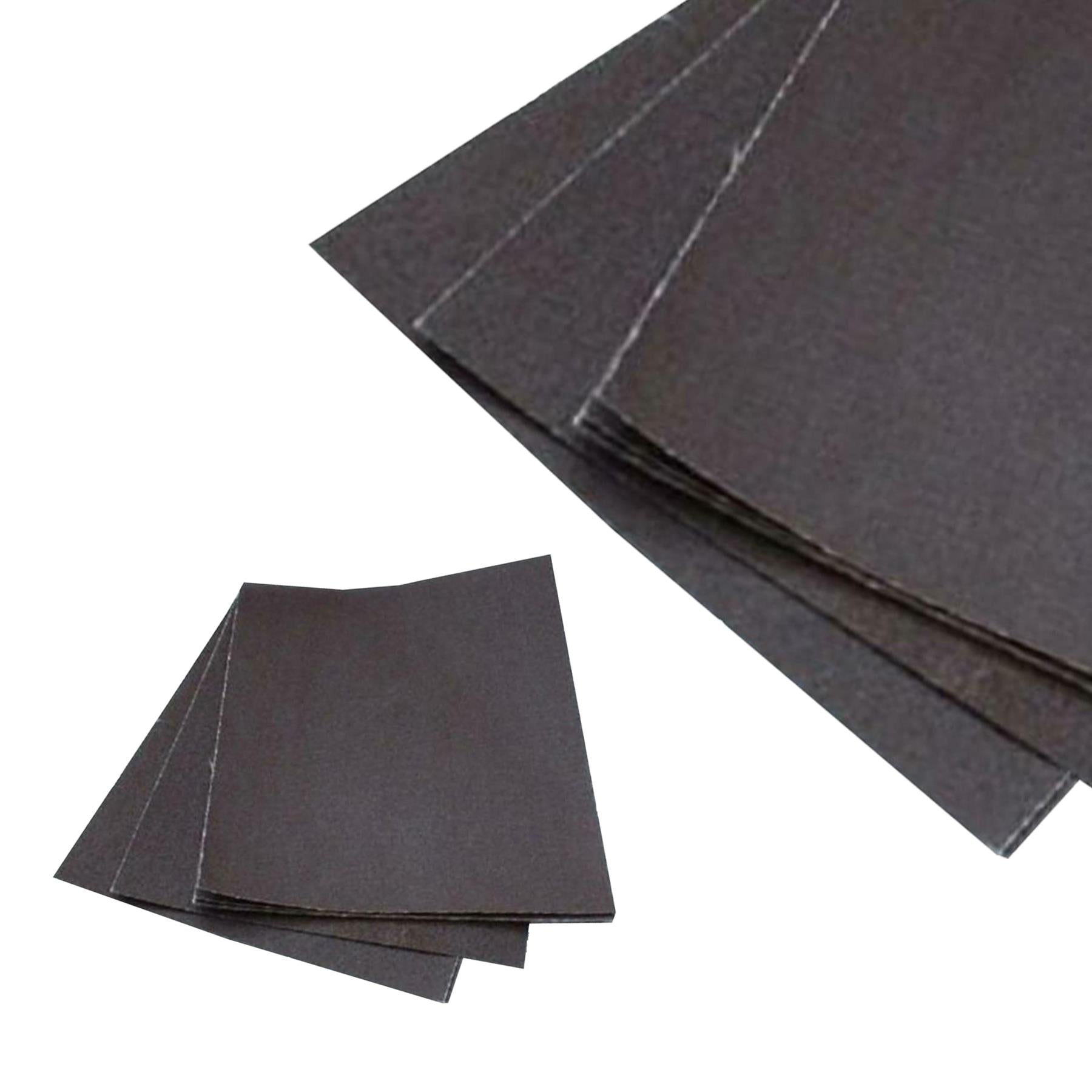 Emery Cloth Abrasive Sandpaper Sheets 230x280mm 60 100 150 Grit 10 Pack