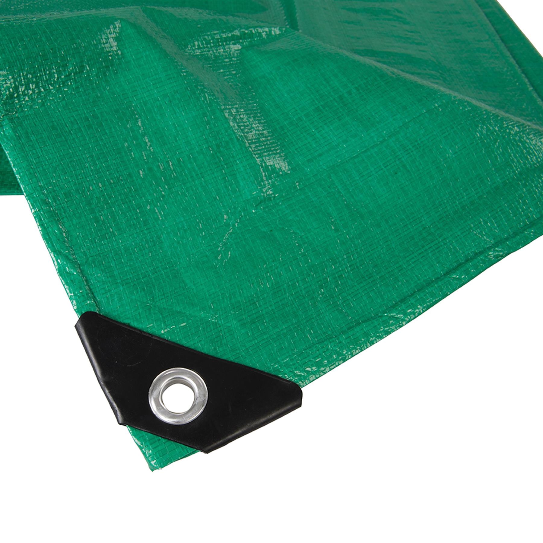 Heavy Duty Tarpaulin 4 X 5M Waterproof Sheet Tarp Cover Rust Resistant