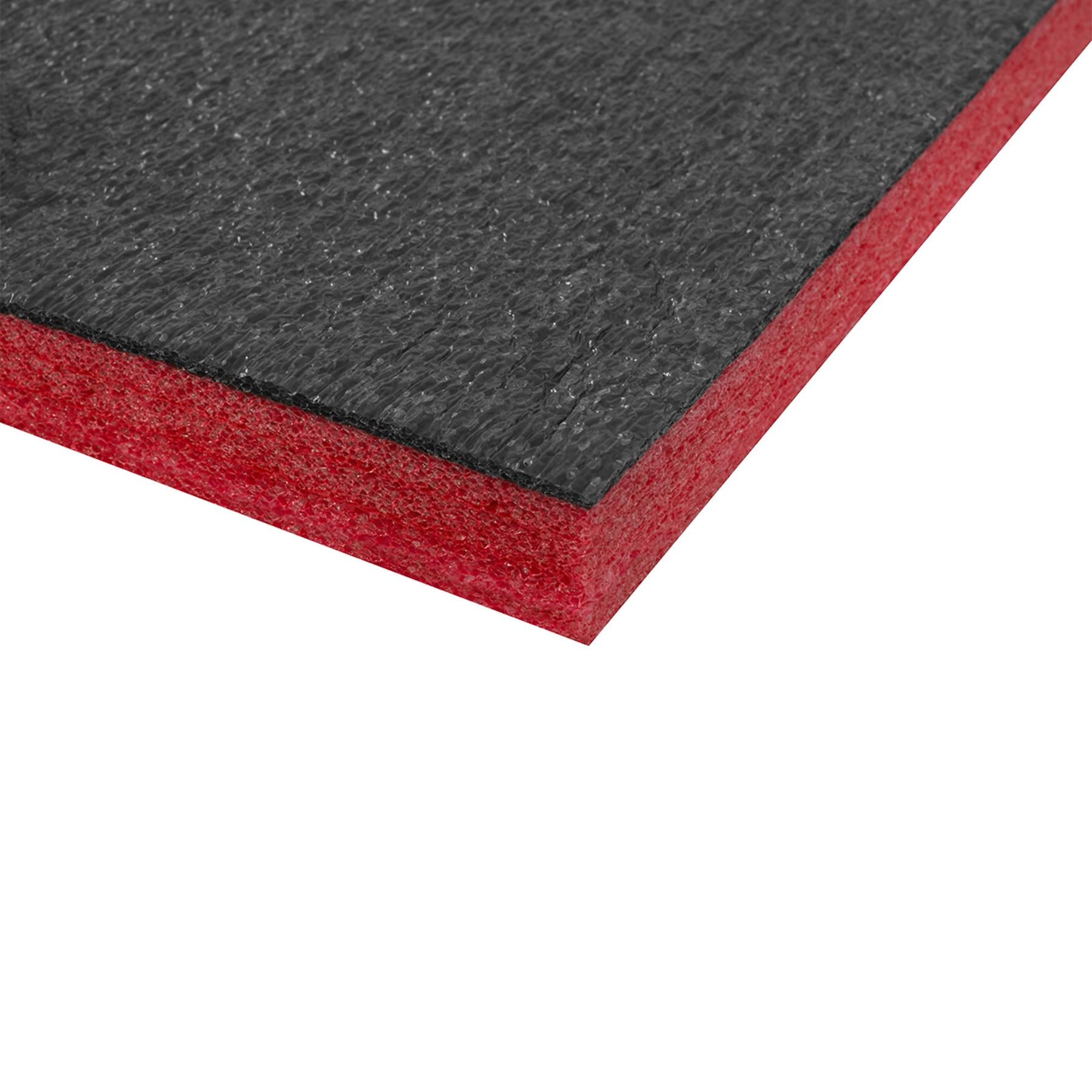 Sealey Easy Peel Shadow Foam Red/Black 1200 x 550 x 30mm