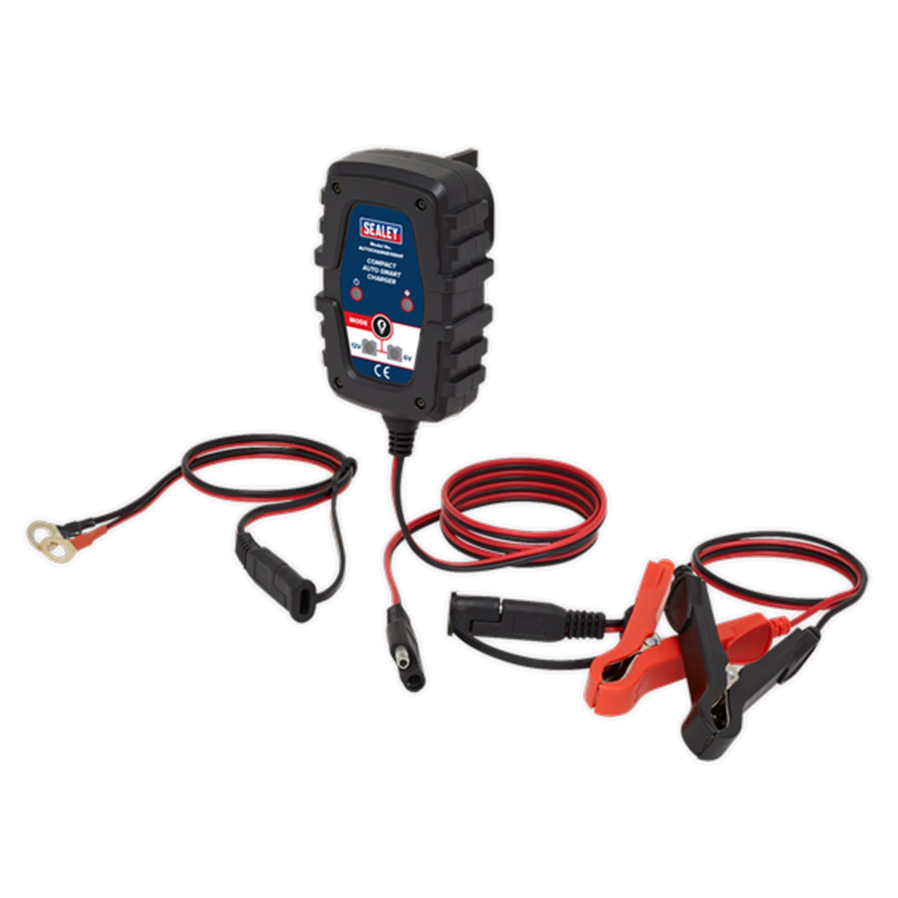 Sealey Compact Auto Smart Charger 1A 6/12V