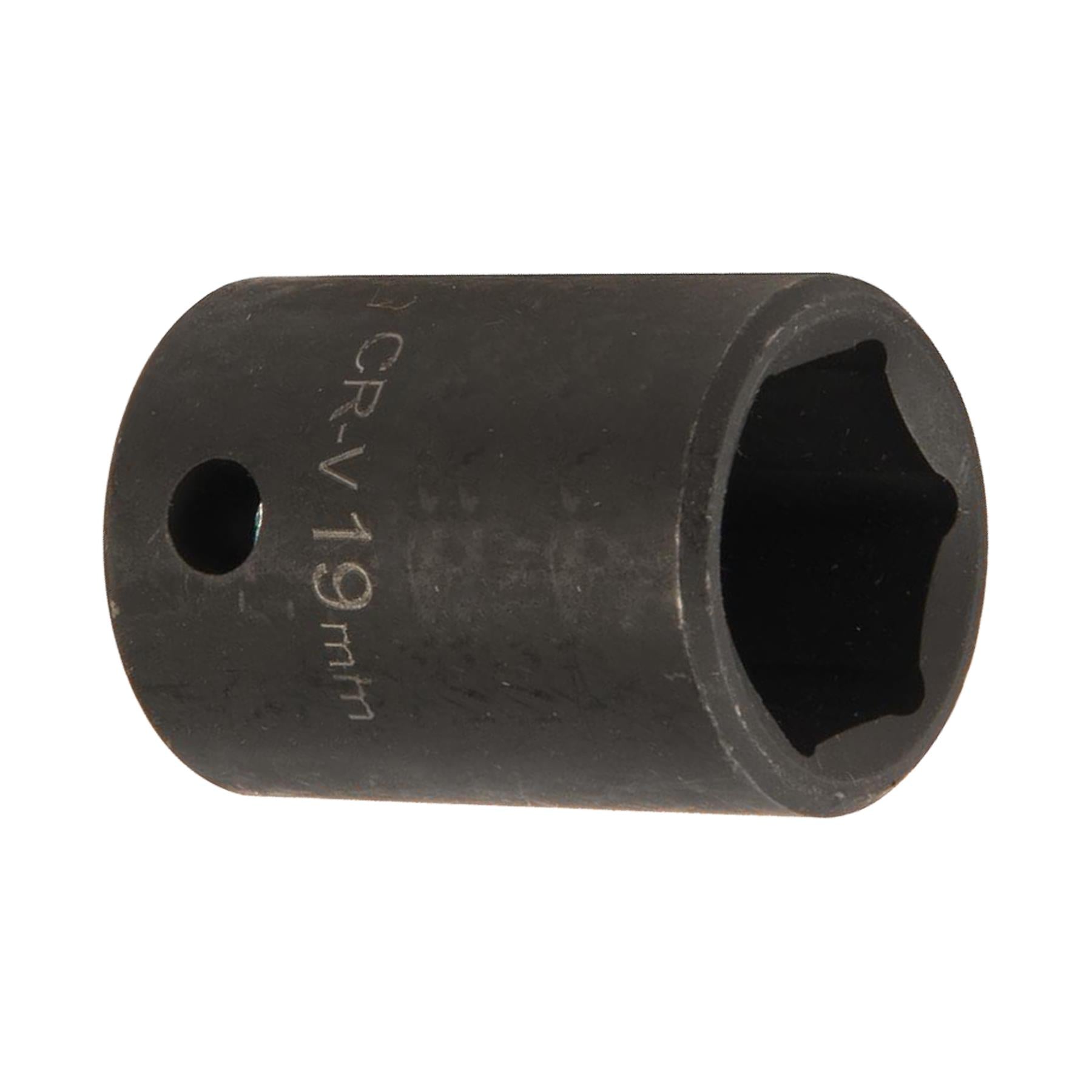 Impact Socket 1/2" Drive 6pt Metric 6 Point Hex Corrosion Resistant Sockets 19mm