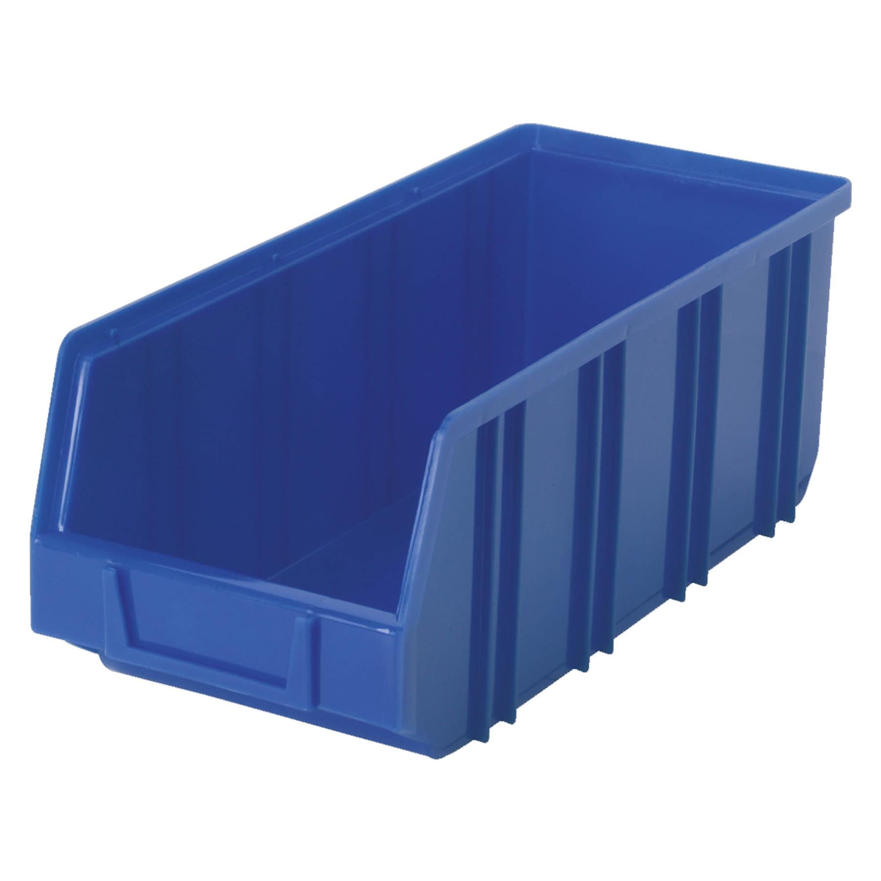Sealey Plastic Storage Bin Deep 145 x 335 x 125mm Blue Pack of 16