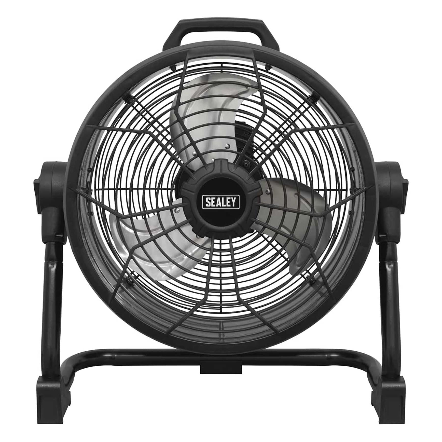 Sealey 2-in-1 Cordless/Corded High Velocity Drum Fan 16" 230V/20V SV20 Series