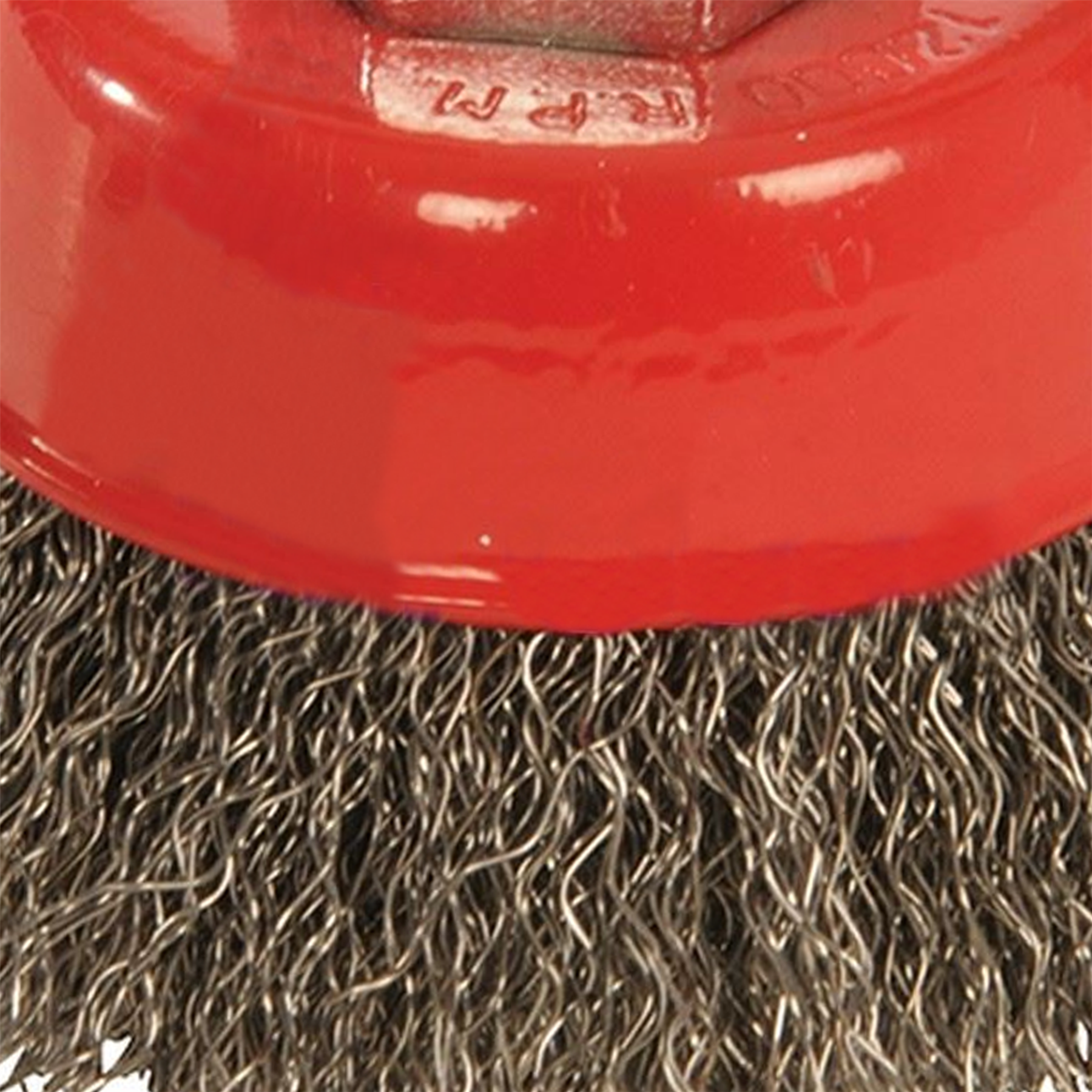 Steel Crimp Cup 65mm Wire Brush M14 Rust Removal Professional Hand Tool