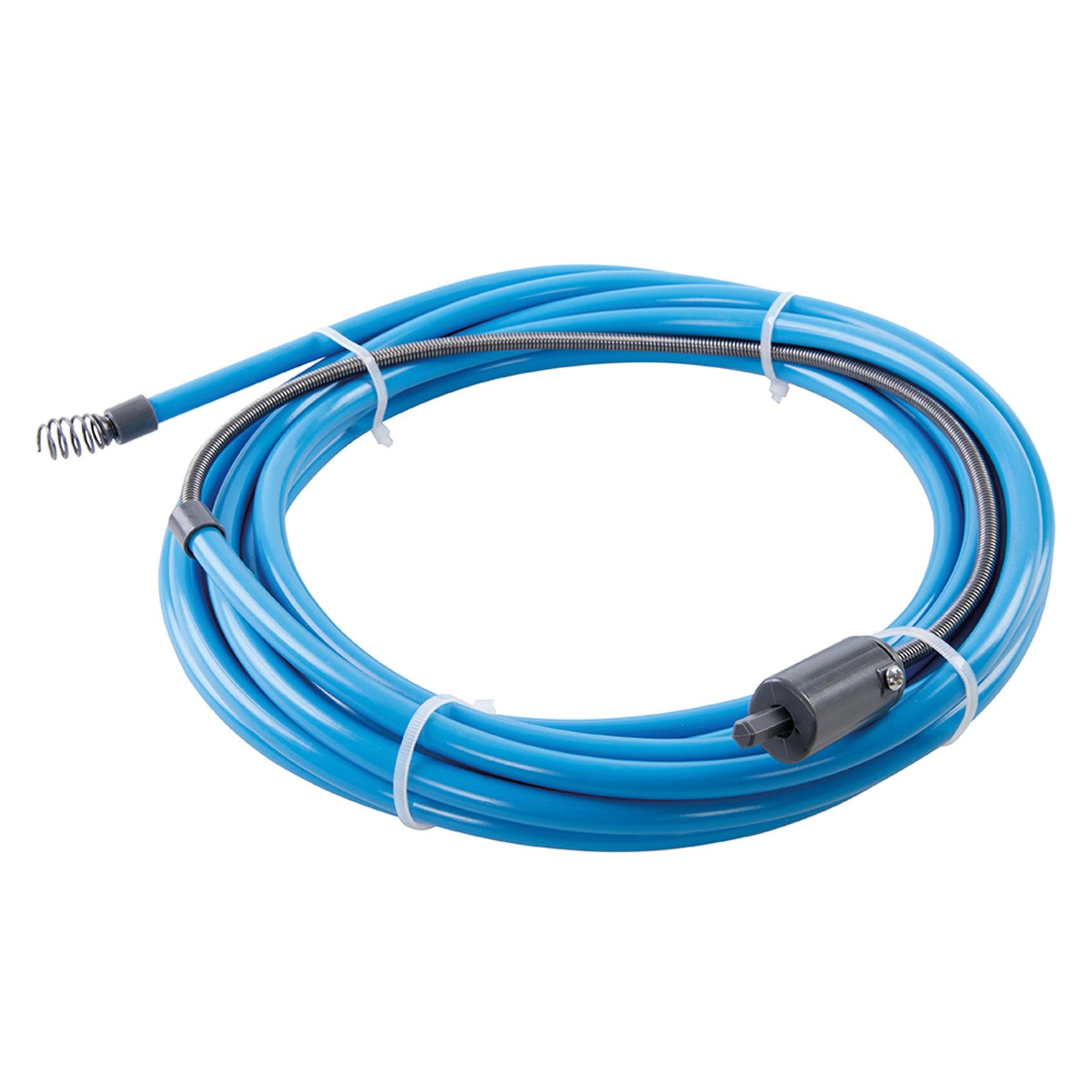 Drill Powered Drain Unblocker Auger Snake Toilet Sink Unblocking Tool 7 Meter