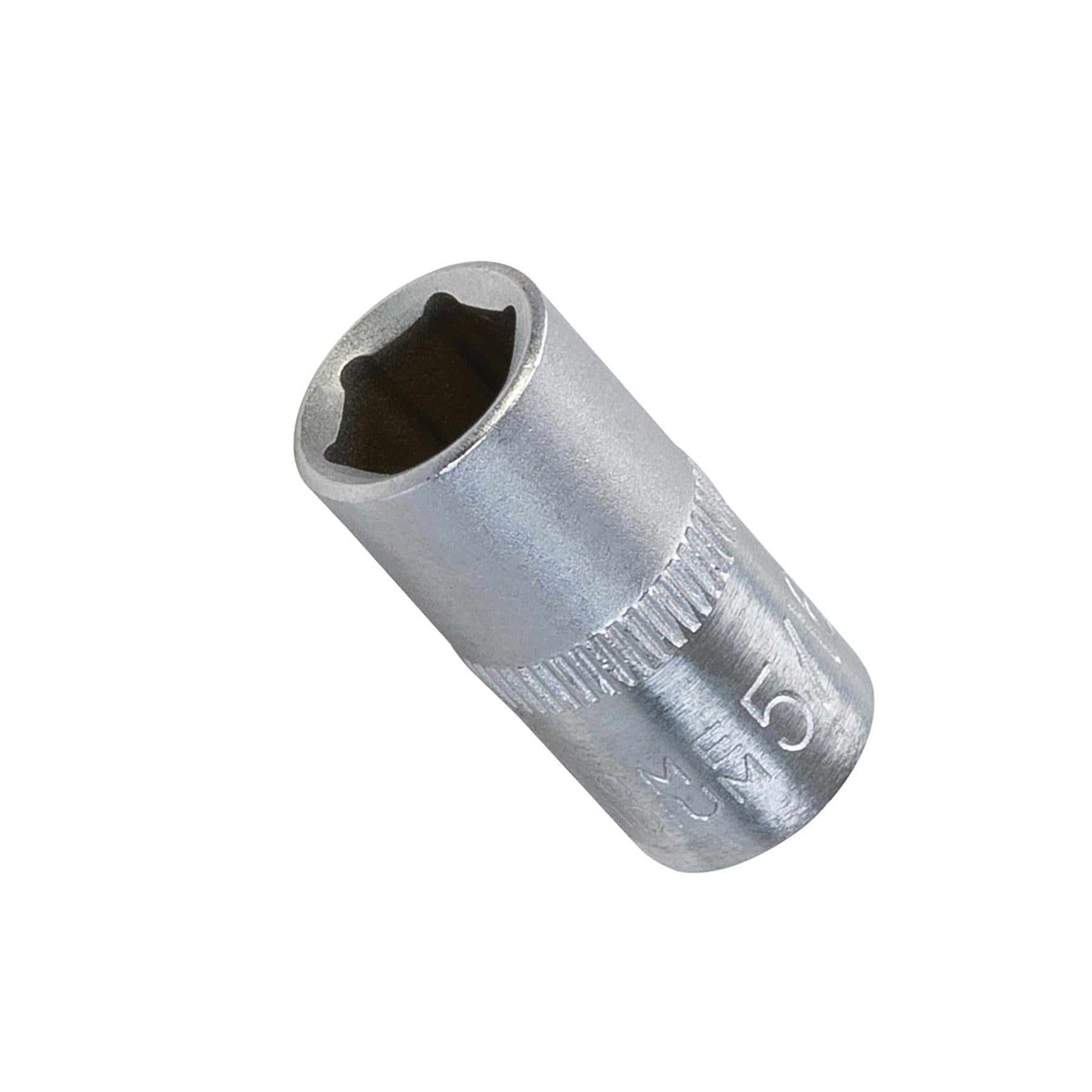 King Dick Socket 1/4" SD 6pt Metric 8mm High Grade Steel
