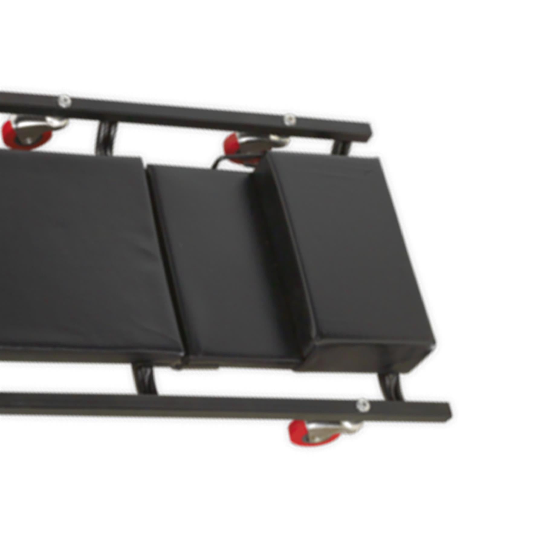 Sealey Creeper 40" with Steel Frame, 6 Wheels & Adjustable Headrest