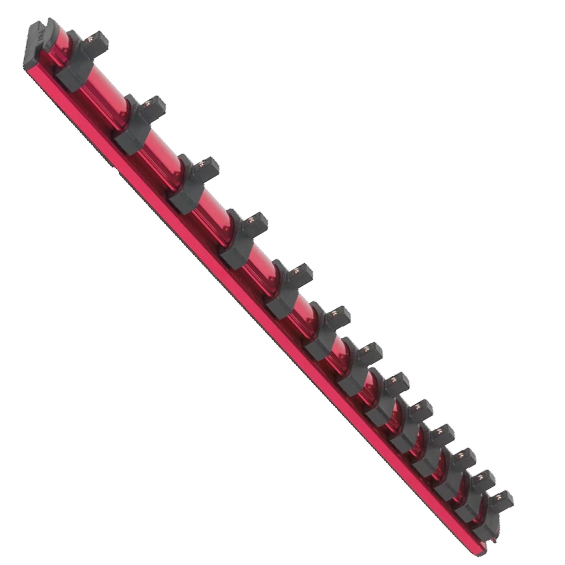Sealey Socket Retaining Rail Magnetic 1/4"Sq Drive 13 Clips