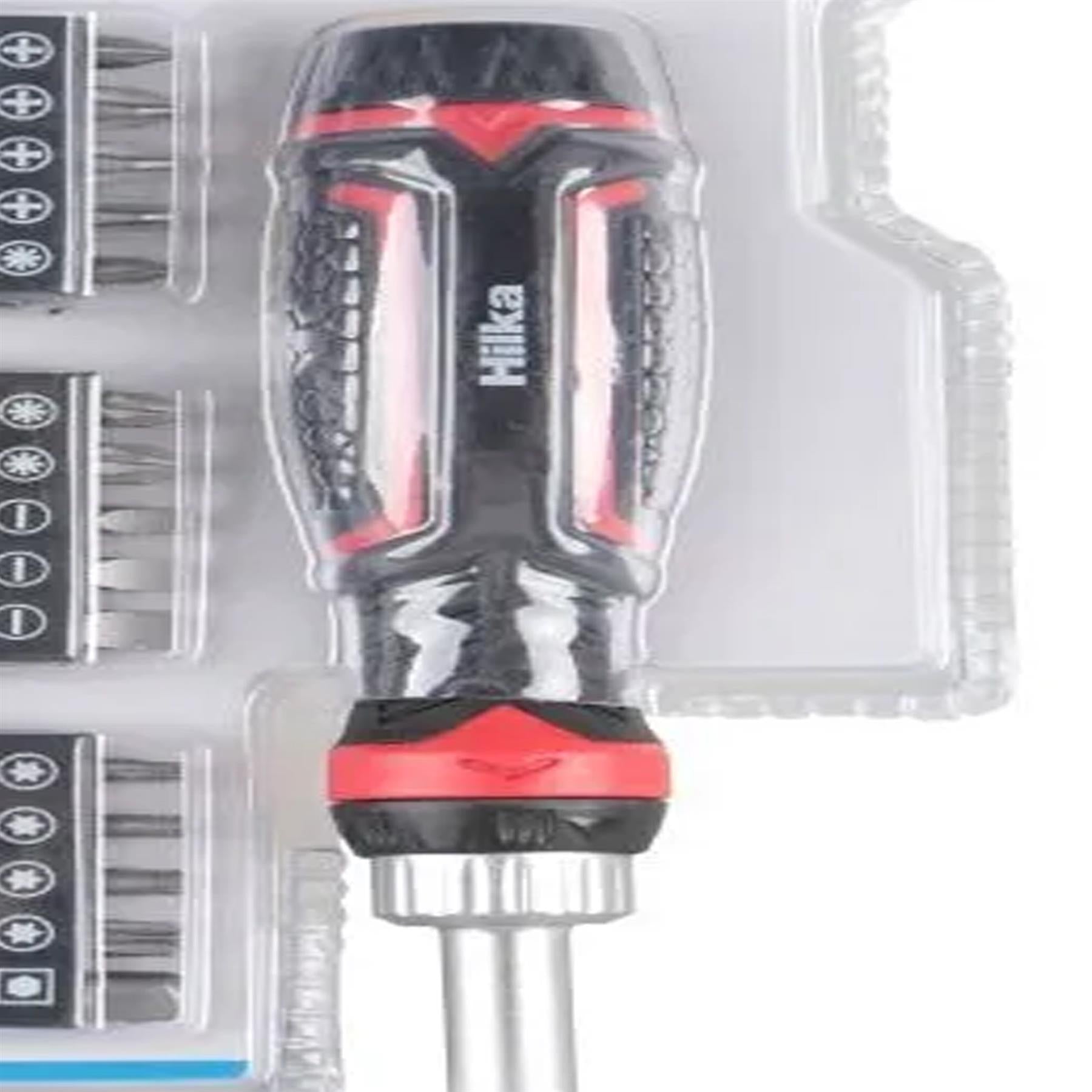 Hilka 22 Pcs Ratchet Screwdriver Set DIY Tool Kit Repair Precision Hand Tools